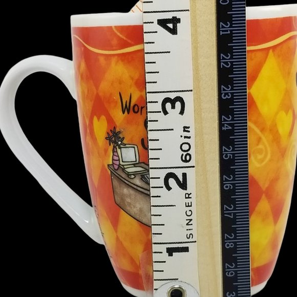 "World Greatest Secretary Vintage Coffee/Tea Mug H & H Fine Porcelain Mug Gift - Picture 8 of 14